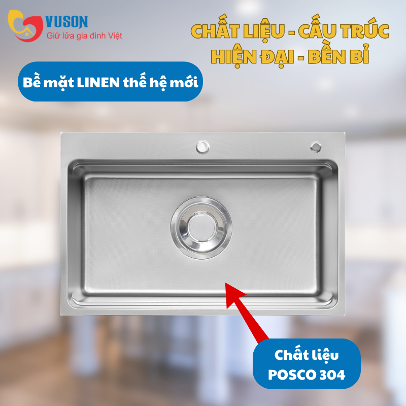 Chậu rửa Kluger KF7850FS Basic