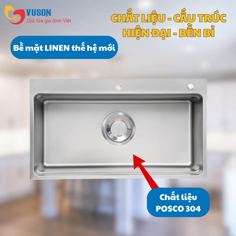 Chậu rửa Kluger KF8850FS Basic