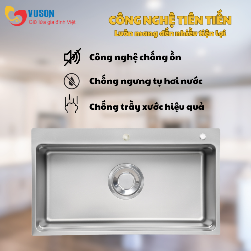 Chậu rửa Kluger KF8850FS Basic