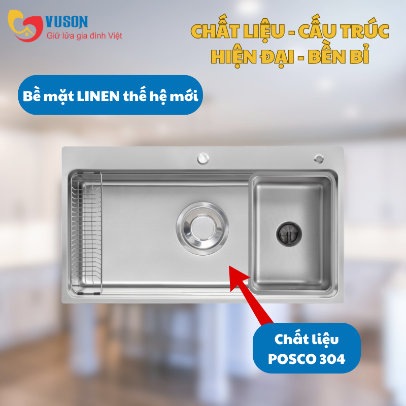 Chậu rửa Kluger KF8850FS Plus