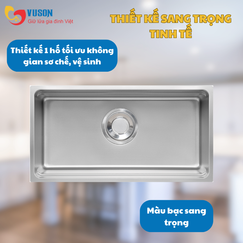 Chậu rửa Kluger KU8844FS Basic