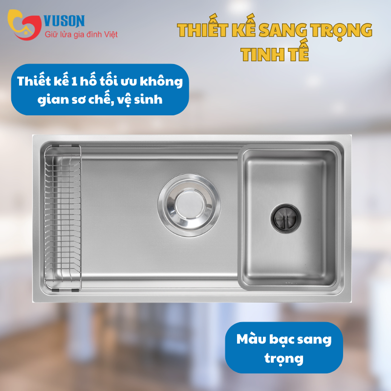 Chậu rửa Kluger KU8844FS Plus